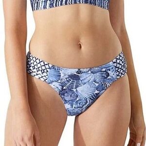 NWT Tommy Bahama Sanibelle Blues Reversible Hipster Bottom - Blue Monday